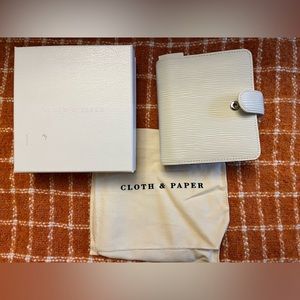 Brand New Cloth & Paper pocket planner